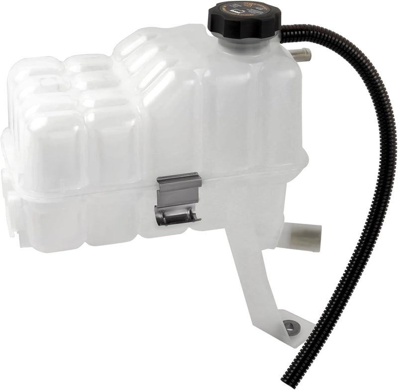 PYHAUTO Coolant Reservoir Tank with Sensor and Cap Coolant Overflow Tank Compatible with Yukon Tahoe Escalade Silverado Sierra Suburban Avalanche H2 Radiator Overflow Tank Replace 15203949 603102 - Image 1